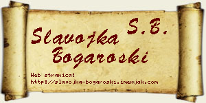 Slavojka Bogaroški vizit kartica